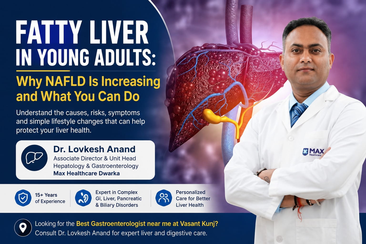 Best gastroenterologist near me at Vasant Kunj